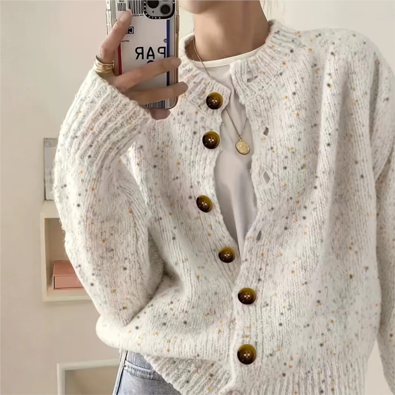 Jack Winter Clothing - Женский свитер-кардиган на пуговицах, вязаный, повседневный,