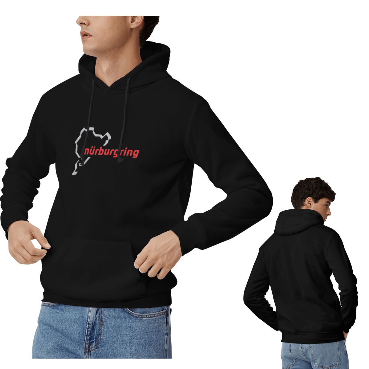 Winter Clothing Germany - Race Track Германия Nurburgring толстовки для