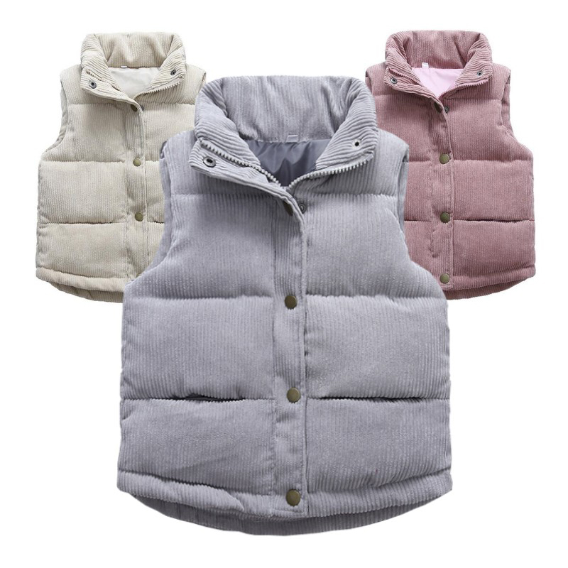 Winter Clothing Boys - Детский вельветовый жилет для мальчиков и