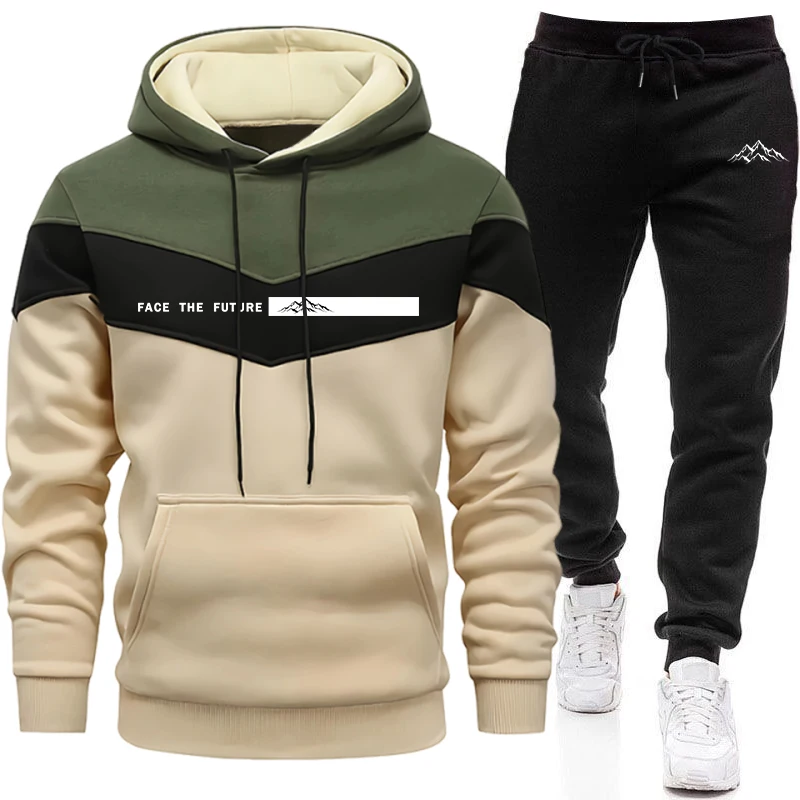 Winter Clothing Men - Новый мужской спортивный костюм: осенне-зимний повседневный