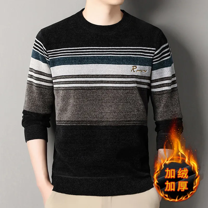 Quality Winter Clothing - Мужские пуловеры с круглым вырезом, вязаные