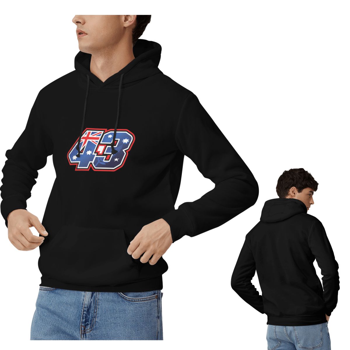 Jack Winter Clothing - Джек Миллер номер 43, австралийские толстовки