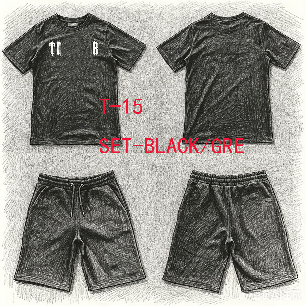 Winter Clothing Men - Комплект спортивного костюма T-15: шорты, футболка,